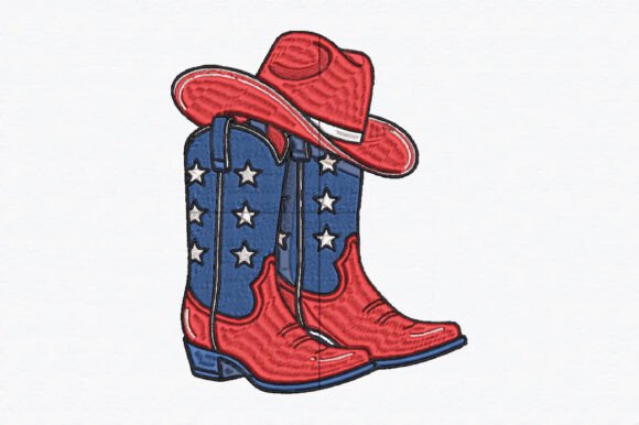 Download USA Western Patriotic Cowgirl Boots - Boots Collection