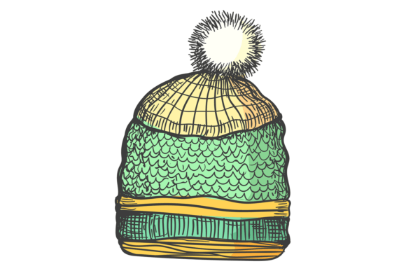 Download Pompom Hat. Kid Headwear. Cold Season Cl - Premium Resources