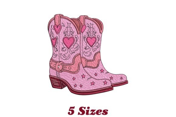 Download Pink Star Cowgirl Boots - Boots Collection